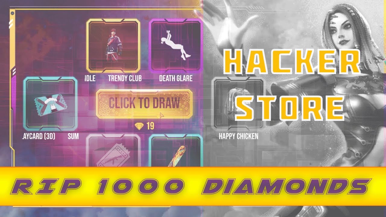 FREE FIRE | HACKER STORE EVENT