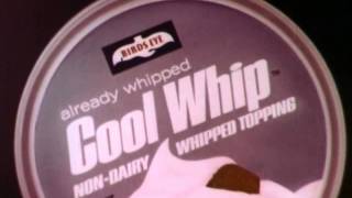 VINTAGE MID 1960s COOL WHIP COMMERCIAL