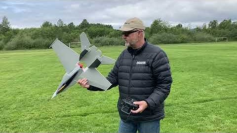 Foam Board Fantasy F-18 Maverick Edition Maiden Flight