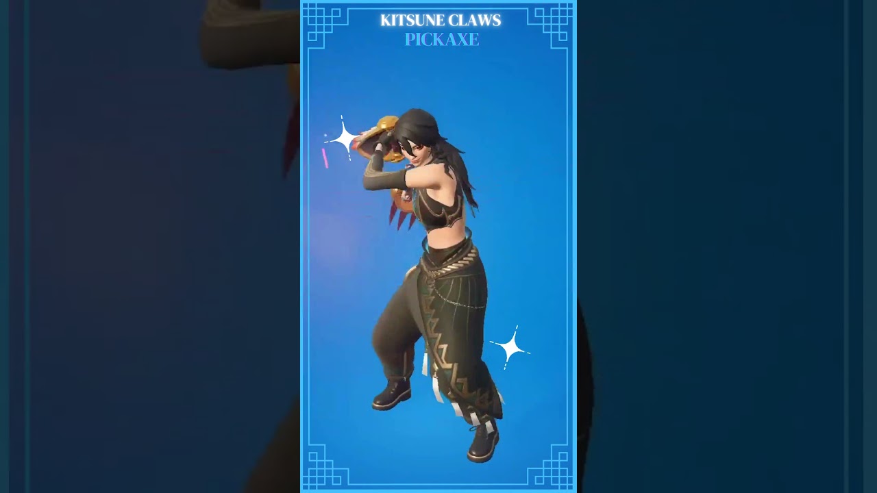 Fortnite Pickaxe ✔ Kitsune Claws Pickaxe ✔ Rare