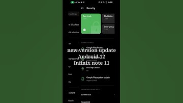 new update Android 12 for Infinix note 11 | #shorts | major update