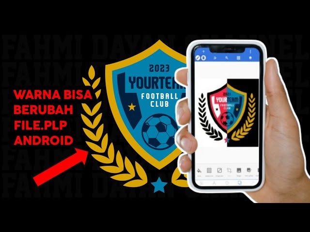 Bikin logo tim bola di HP | ini aplikasi bikin logo di android‼️ class=