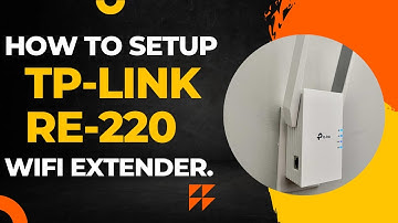 TPLINK RE220 SETUP | Tp-link re220 ac750 wifi range extender setup | devicessetup