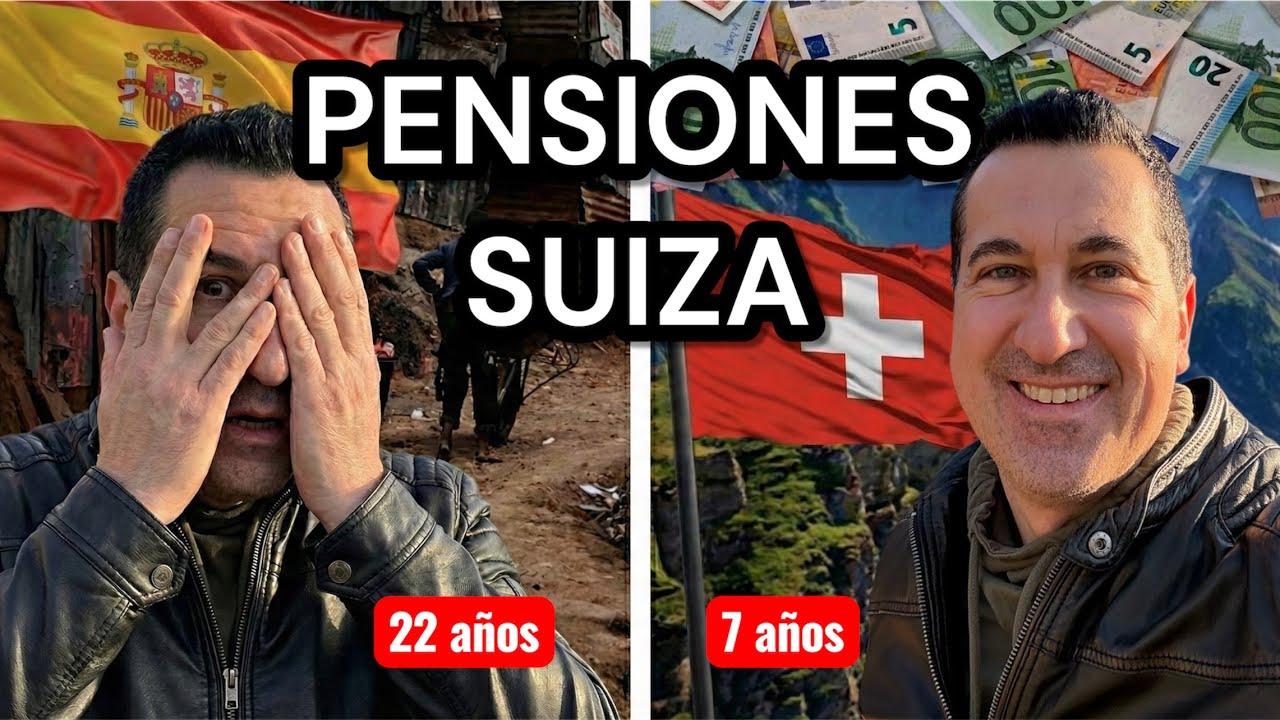 Los 3 pilares de la PENSION suiza (NO te podrás jubilar en España)