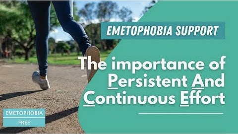 Support Video: Your journey to overcoming emetophobia - staying focused.