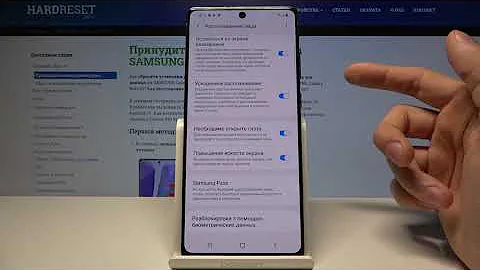 Как настроить функцию распознавания лиц на Samsung Galaxy Note 20 — Блокировка смартфона