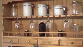 A look into my baking cabinet and update on my buffet hutch. Join me on: HubPages http://hubpages.com/@stoveandhome 