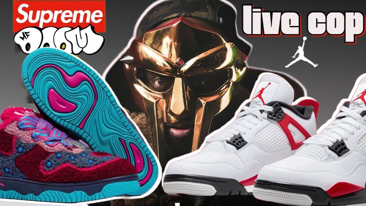 Jordan 4 'red cement' exclusive access l Supreme x Doom l MSCHF x Cudi 