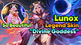 MANIAC! Lunox Divine Goddess Skin Gameplay🔥 | Mobile Legends