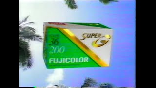 Fujicolor Super G - film do foťáku - stará reklama cca 1995