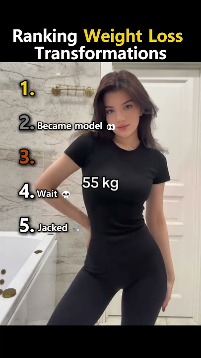 Ranking Weight Loss Transformations #weightloss #ranking #transformation