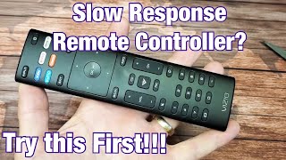 Vizio TV Remote FIXED! Slow or Delayed or Laggy Response? Try this First.. screenshot 1