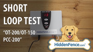 Short Loop test OT200/OT150/PCC200