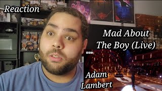 Adam Lambert - Mad About The Boy Live |REACTION| First Listen Stunning