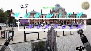 England | Norwich | Norfolk | Explore | Walking  the City Norwich | Dji Osmo Pocekt | 4k screenshot 5