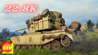 22.8K Damage with FV4005 Stage II 11K & FV4005 Stage II 11.8K World of Tanks Replays