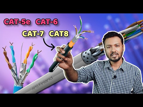 ভিডিও: আপনি কিভাবে একটি CAT 5 ইথারনেট তারের বিভক্ত করবেন?