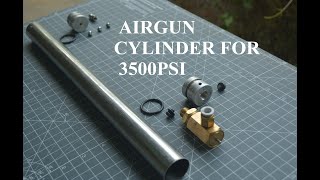 Homemade Air Tank for Air gun  | PCP Air tank 3500psi