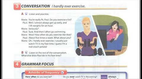 INTERCHANGE FOURTH EDITION [Unit 6] _How often do you exercise?✓✓