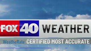 Cloudy and rain conditions moving towards the holiday celebration