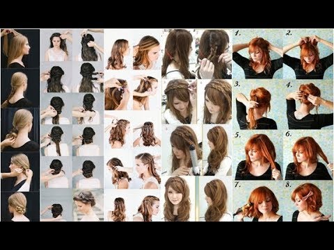 Video: 50 Ljetnih Frizura Za Dugu Kosu