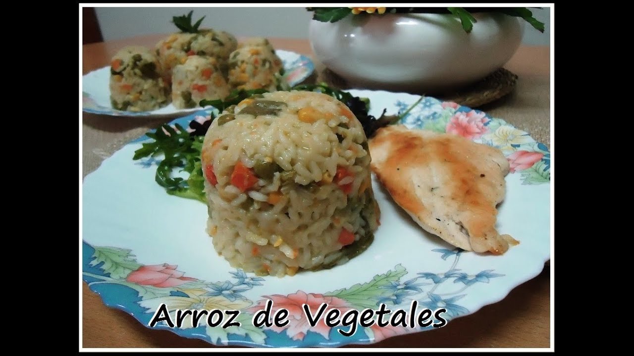 Arroz de Vegetales delicioso