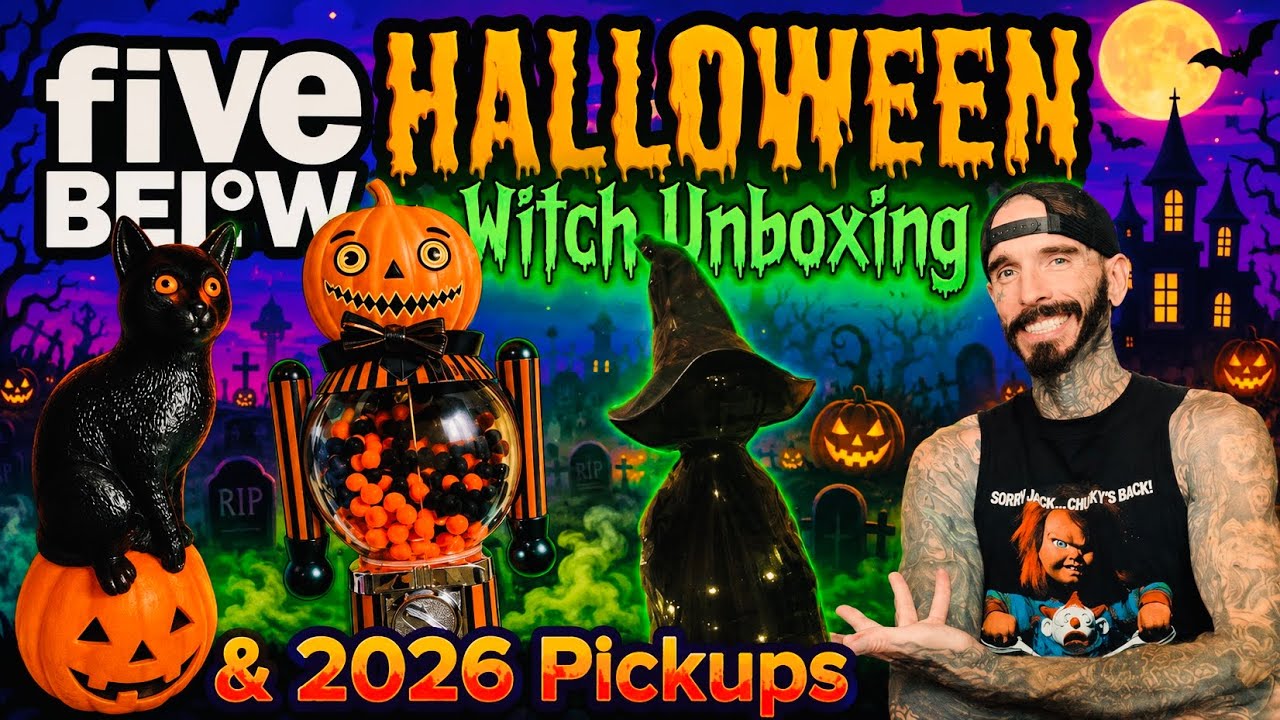 Five Below Halloween 🎃 2026 Shadow Witch Unboxing & Pickups !