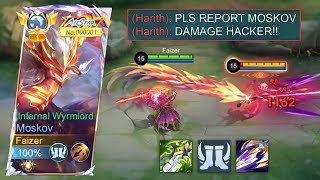 GLOBAL MOSKOV BEST GUIDE TO DESTROY META HARITH IN GOLD LANE! (recommended build and emblem)  MLBB