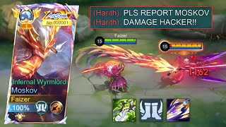 GLOBAL MOSKOV BEST GUIDE TO DESTROY META HARITH IN GOLD LANE! (recommended build and emblem) - MLBB