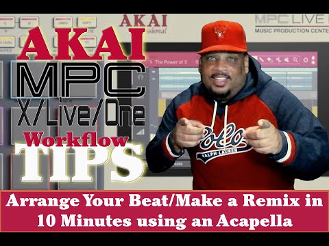 YouTubeでMPC Workflow Tip: Finish Your Beat in 10 Minute using an ACAPELLA!!!を視聴