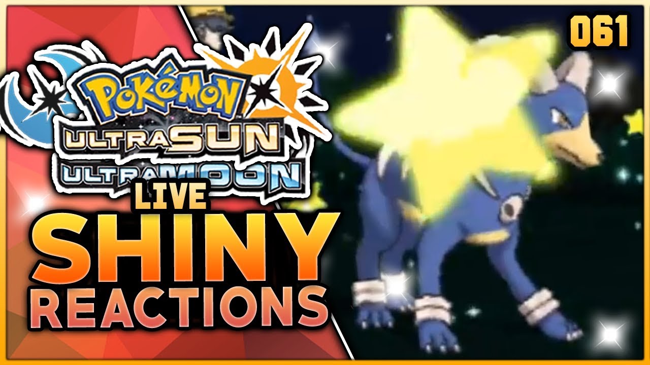 LIVE] Shiny Nihilego Reaction! Pokemon Ultra Sun & Moon Shiny #01 