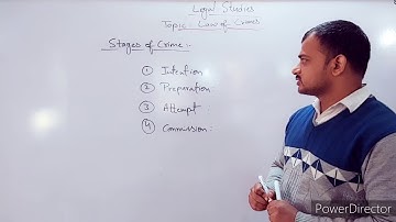 stages of crime and difference between preparation and attempt