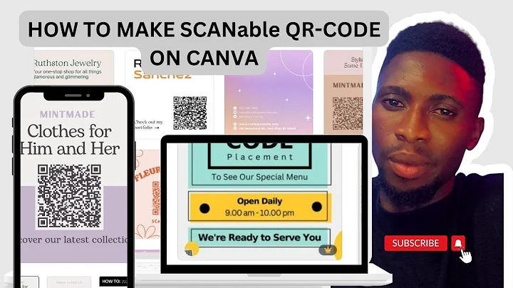 How to Create Custom Dynamic QR Code in Canva: 5 Minutes Canva Tutorial