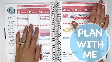 PLAN WITH ME for August 5th-11th | VACATION WEEK | Erin Condren Life Neutral Vertical