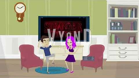 David and Kathy fight over the TV/grounded