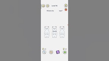 Brain Out Level 96🧸| Brain Out😱|  Where