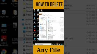 how to delete any file in computer and laptop।।folder me se file ko kaise delete kre।।#laptop #files