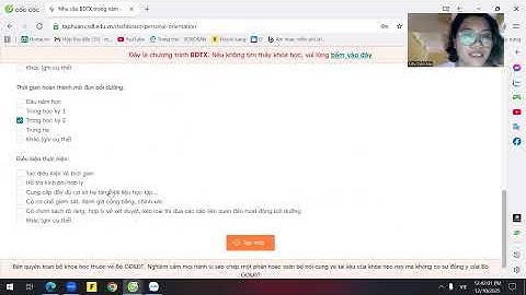 Hướng dẫn đăng ký mô đun Bồi dưỡng thường xuyên online cho GVMN