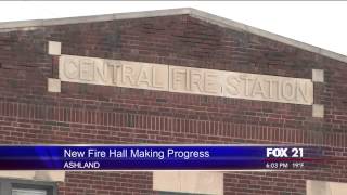 Ashland’s New Fire Hall Making Progress