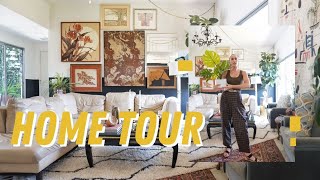 HOME TOUR// THRIFTED AND VINTAGE FINDS