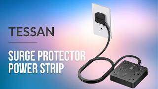 In Hand Review of TESSAN Surge Protector Power Strip
