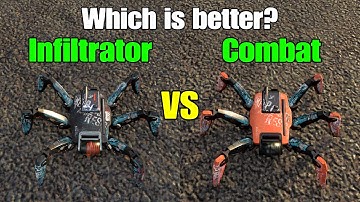 Infiltrator SpiderBot VS Combat SpiderBot (Watch Dogs Legion Gameplay)