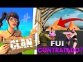 Tentei ser contratado por um cl do tiktok no acredito  fortnite