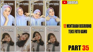 MENTAHAN BEGROUND TEKS FOTO KAMU 📷 || BUAT PRESET AM & CAPCUT 🎟️ || PART 35 #polosan #alightmotion