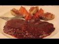 Minute Steak Recipe with BBQ Butter Sauce - Minute Steaks