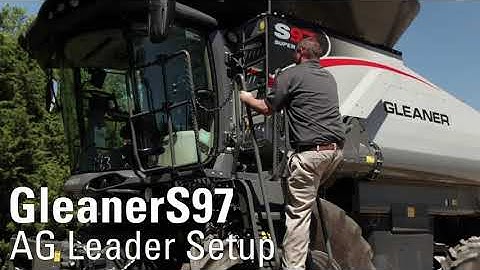 How-to Setup the Additional AgLeader Terminal in your Gleaner Combine