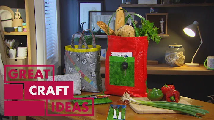A GENIUS Hack for Reusing Plastic Bags | CRAFT | G...
