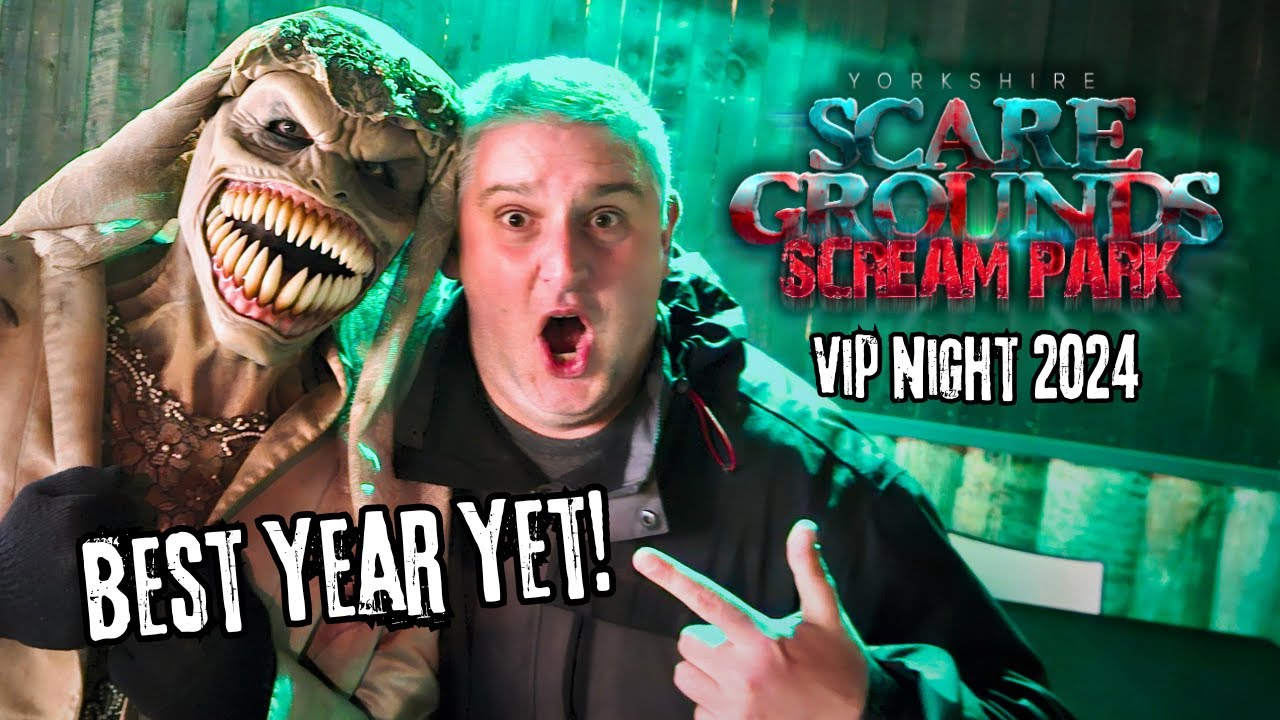 Yorkshire Scare Grounds VLOG October 2024. | Press Night 2024.