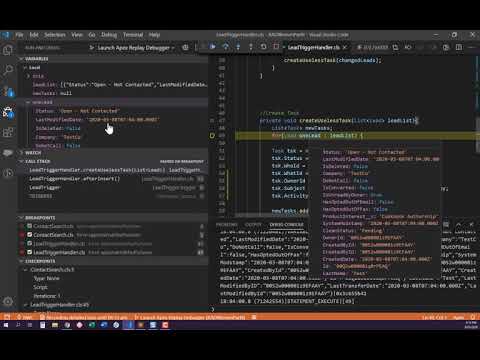 Getting Started with the Apex Replay Debugger in VSCode