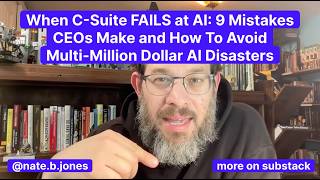 видео: Когда руководители высшего звена терпят неудачу в сфере ИИ: 9 ошибок генеральных директоров и как... картинка: Когда руководители высшего звена терпят неудачу в сфере ИИ: 9 ошибок генеральных директоров и как...
